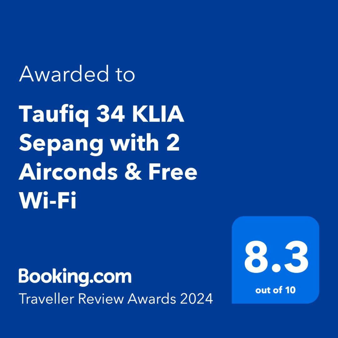Villa Taufiq 34 Klia Sepang With 3 Airconds & Free Wi-Fi à Banting  Extérieur photo